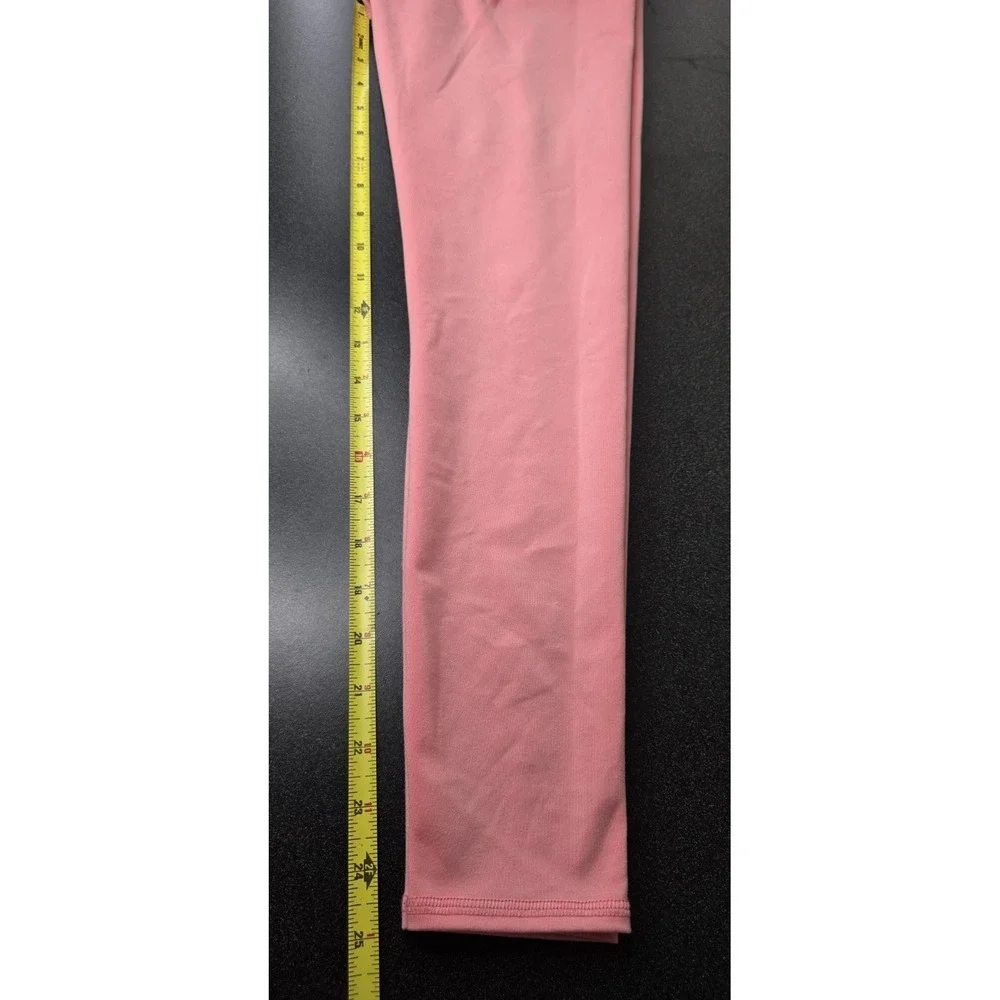 Alo Yoga Women XS Pink Active High Waist Airbrush Workout Legging Pilates Barbie